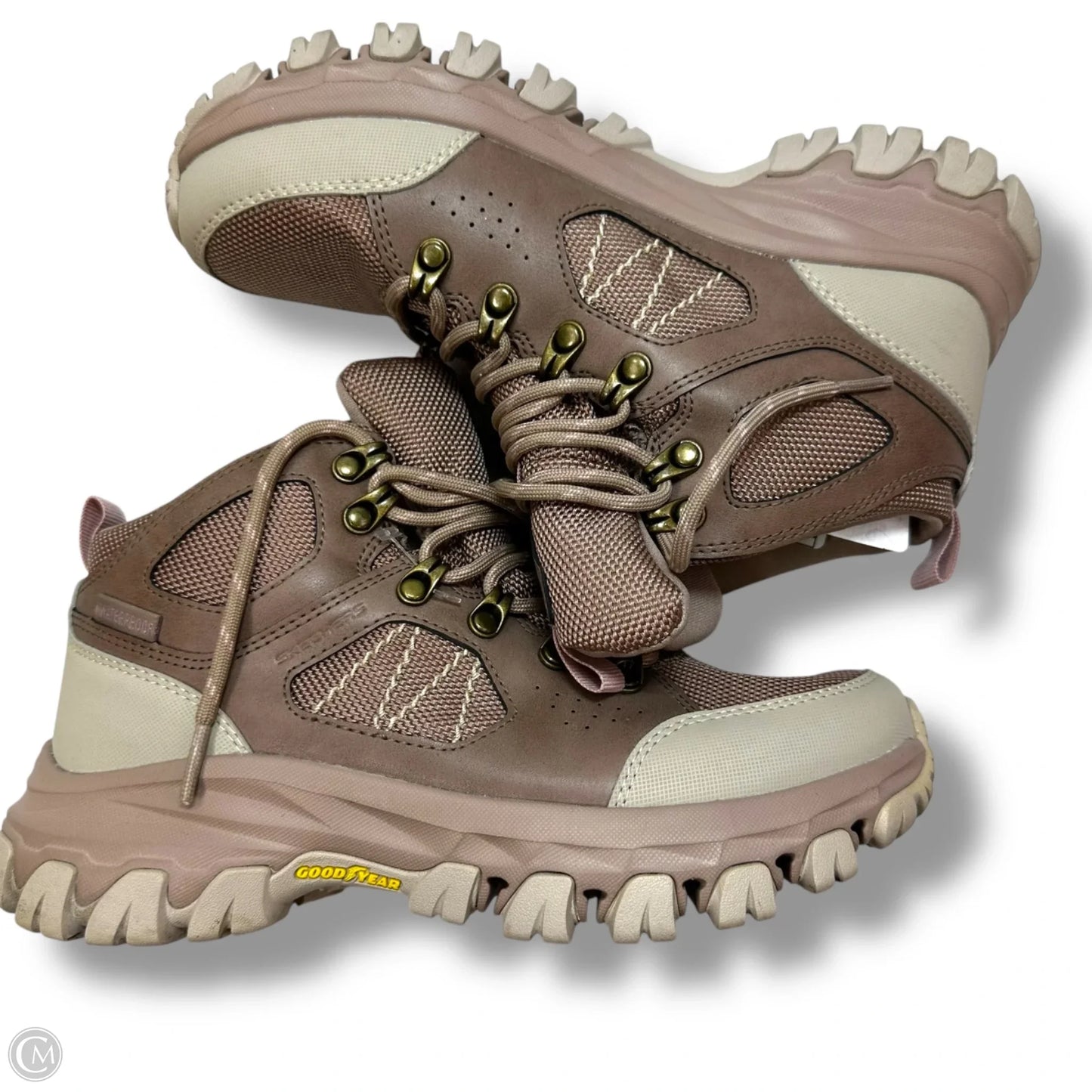 Boots Hiking By Skechers In Taupe, Size: 7