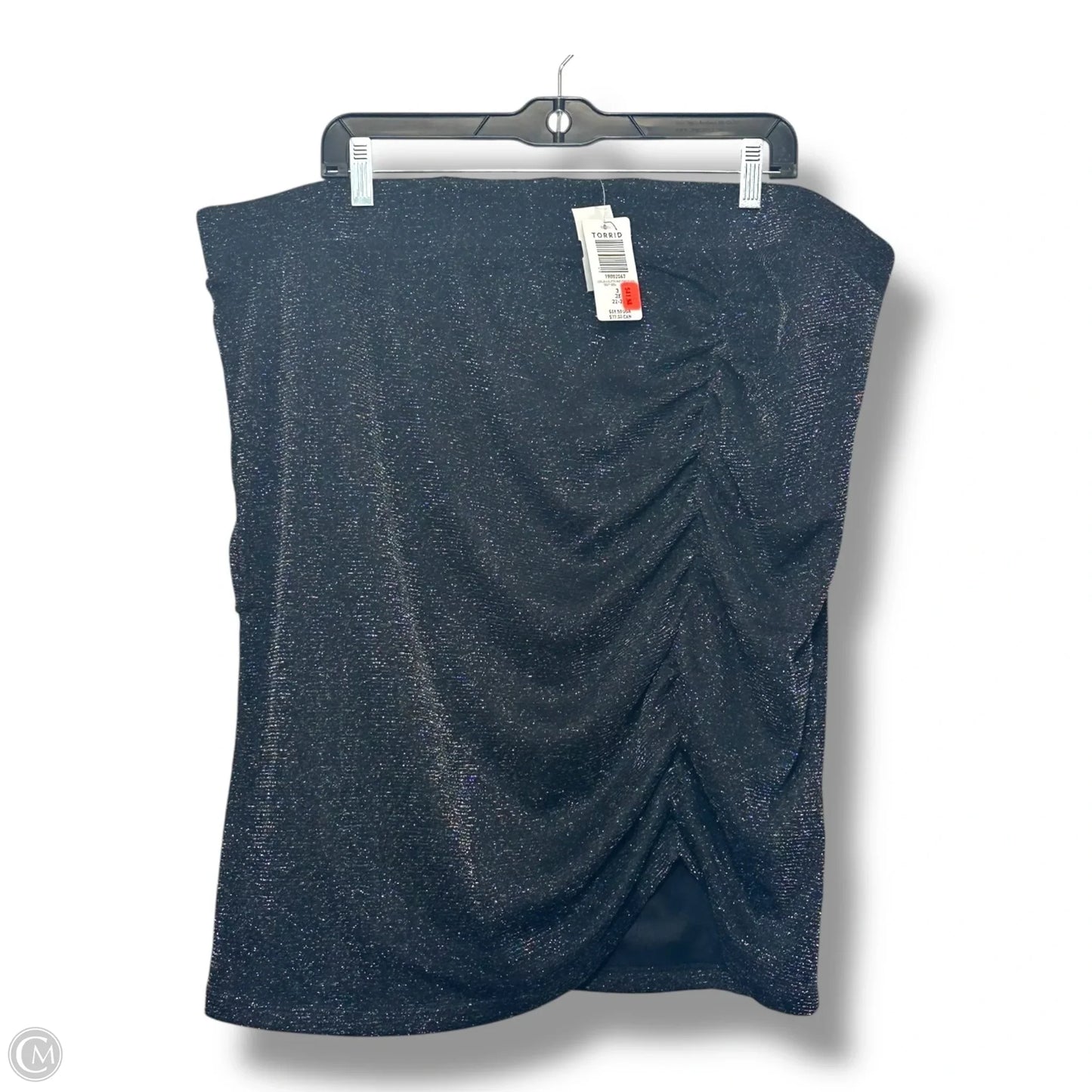 Skirt Mini & Short By Torrid In Black, Size: 3x