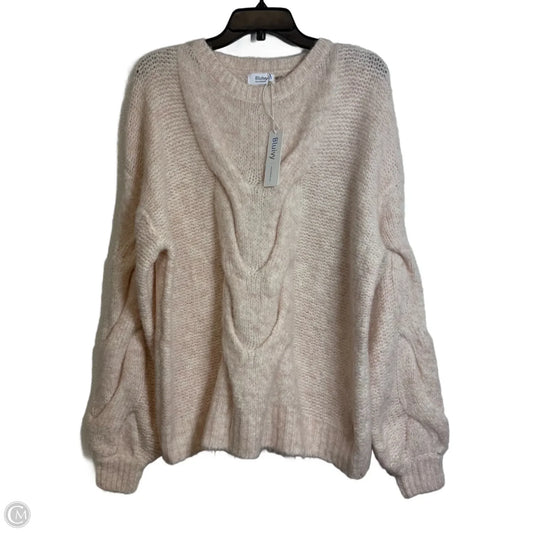 Sweater By Clothes Mentor In Peach, Size: S