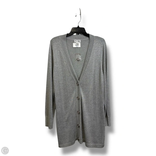 Cardigan By Kate & Mallory In Silver, Size: 1x