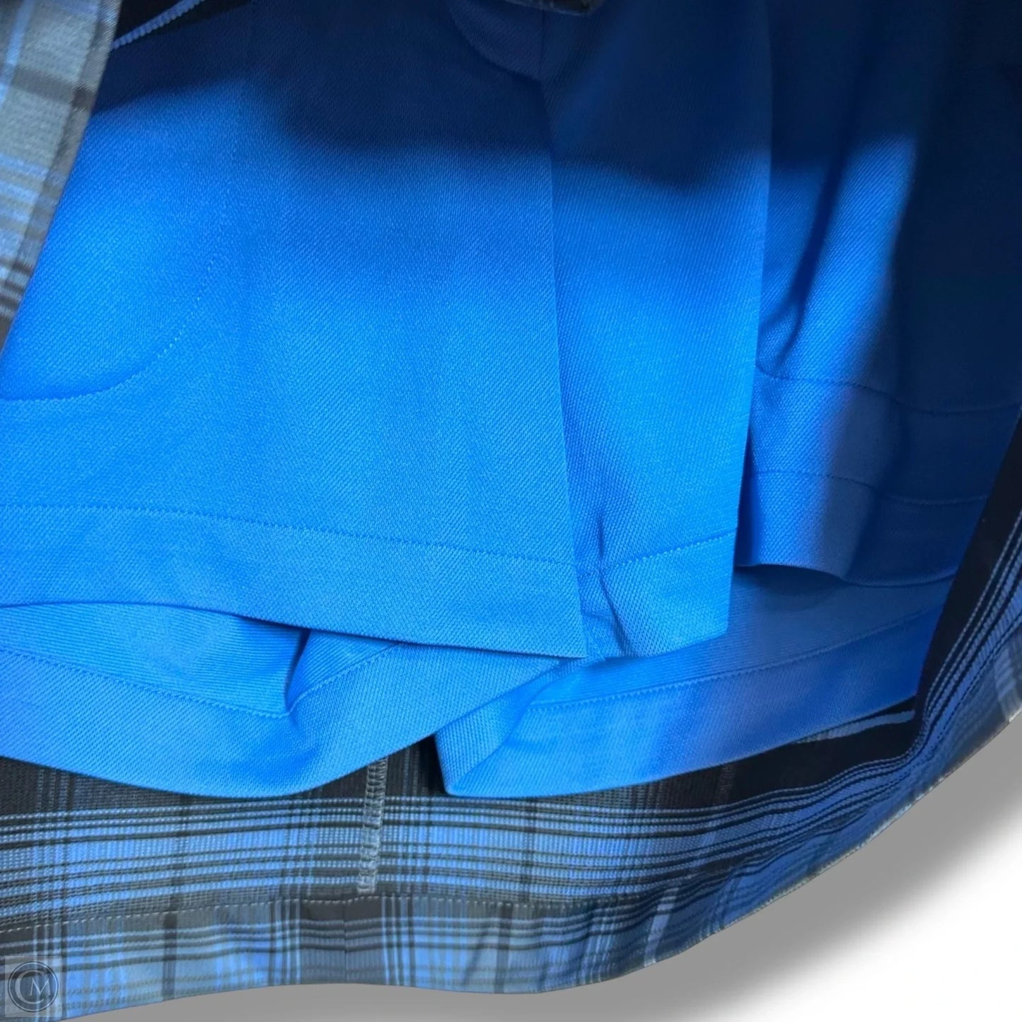 Golf Skort By Nike Apparel In Plaid Pattern, Size: 8