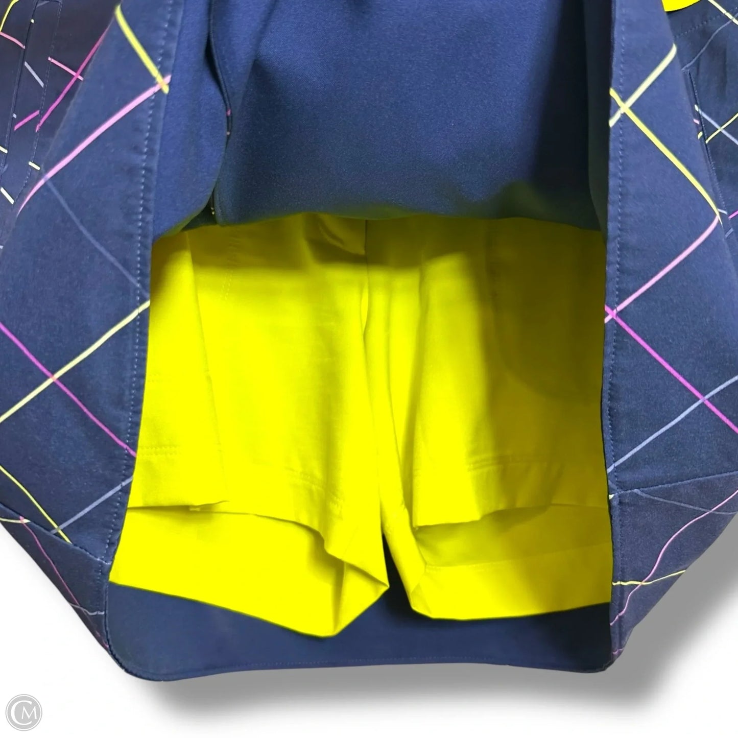 Golf Skort By Nike Apparel In Plaid Pattern, Size: 10