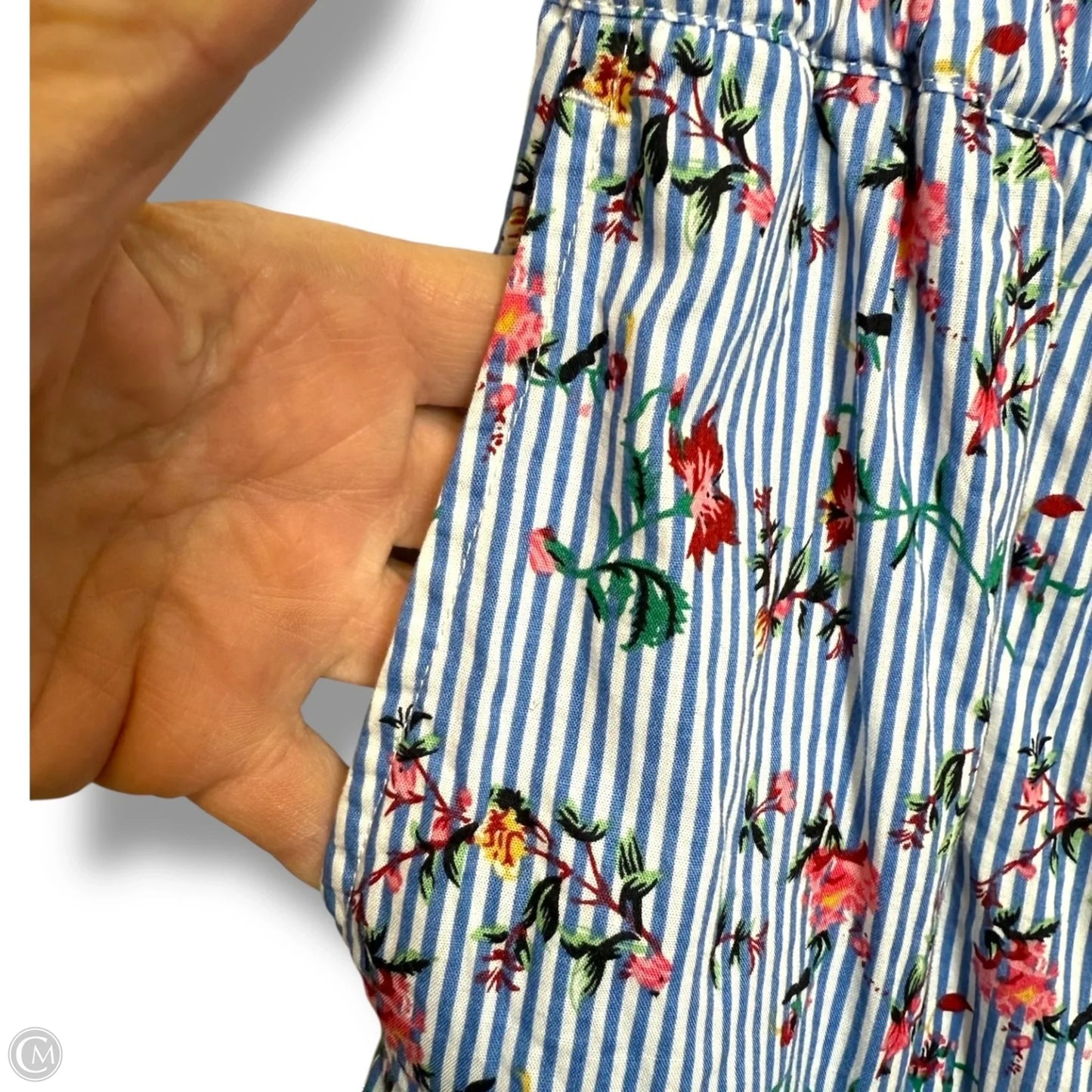 Jumpsuit By Cme In Floral Print, Size: S