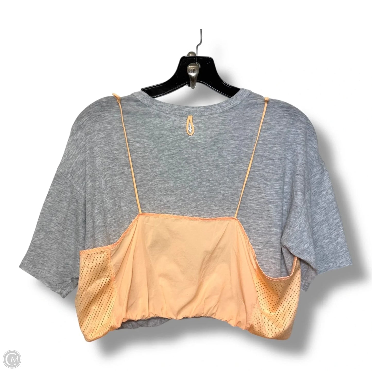 Top Short Sleeve Basic By Free People In Grey, Size: S