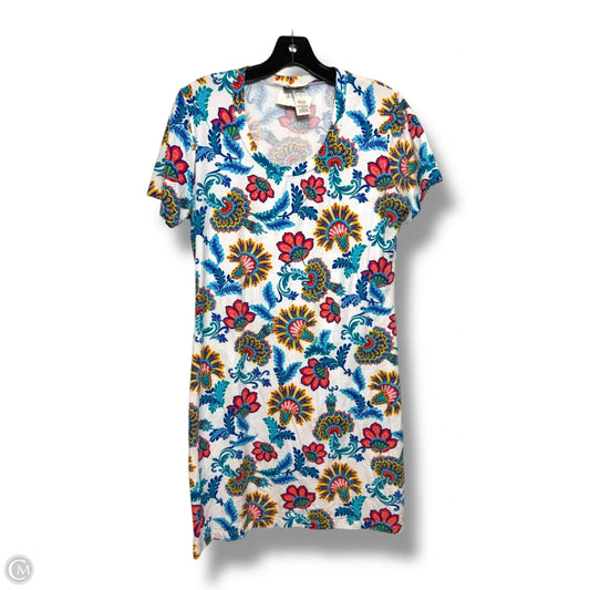 Dress Casual Short By Tommy Bahama In Floral Print, Size: M