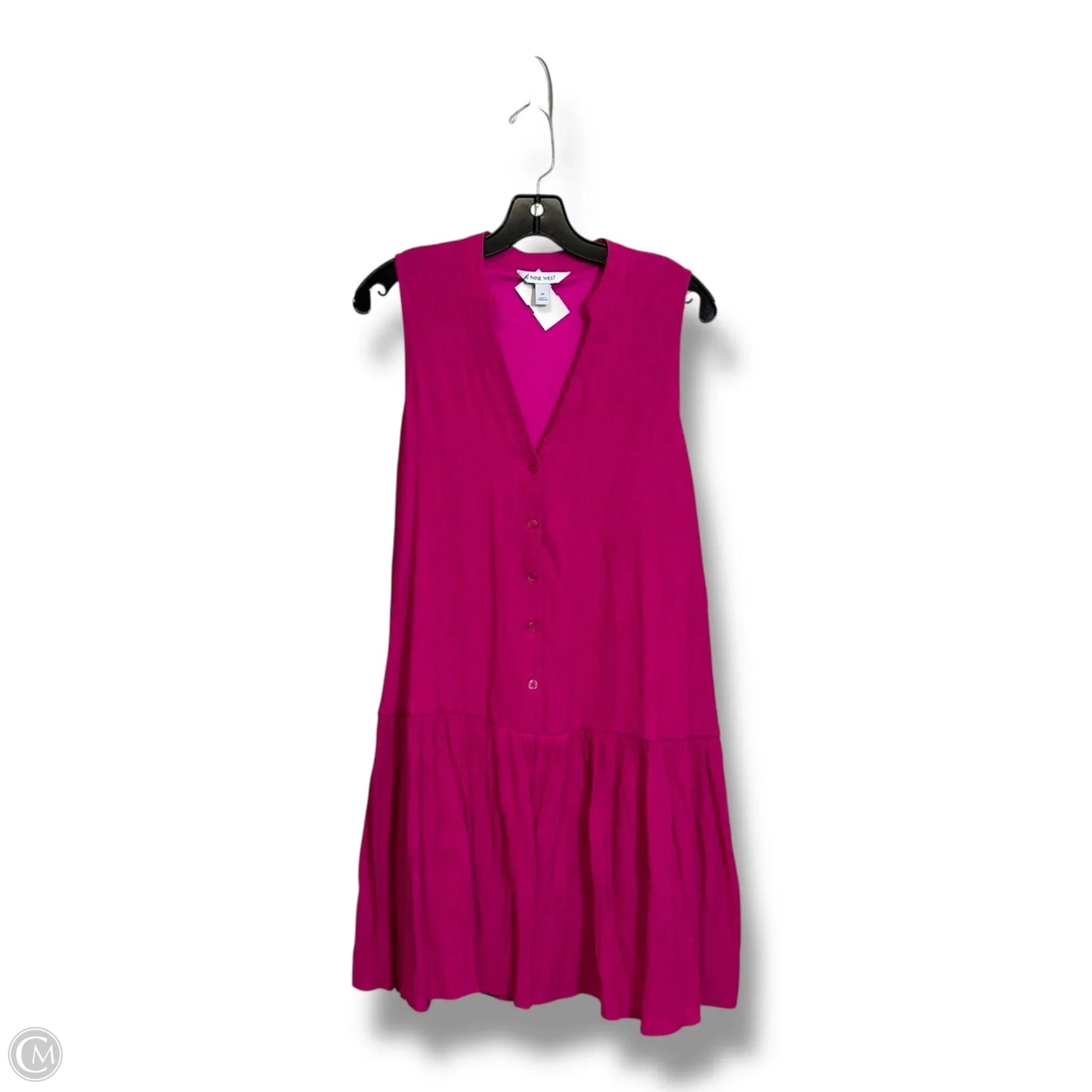 Dress Casual Short By Nine West Apparel In Pink, Size: M