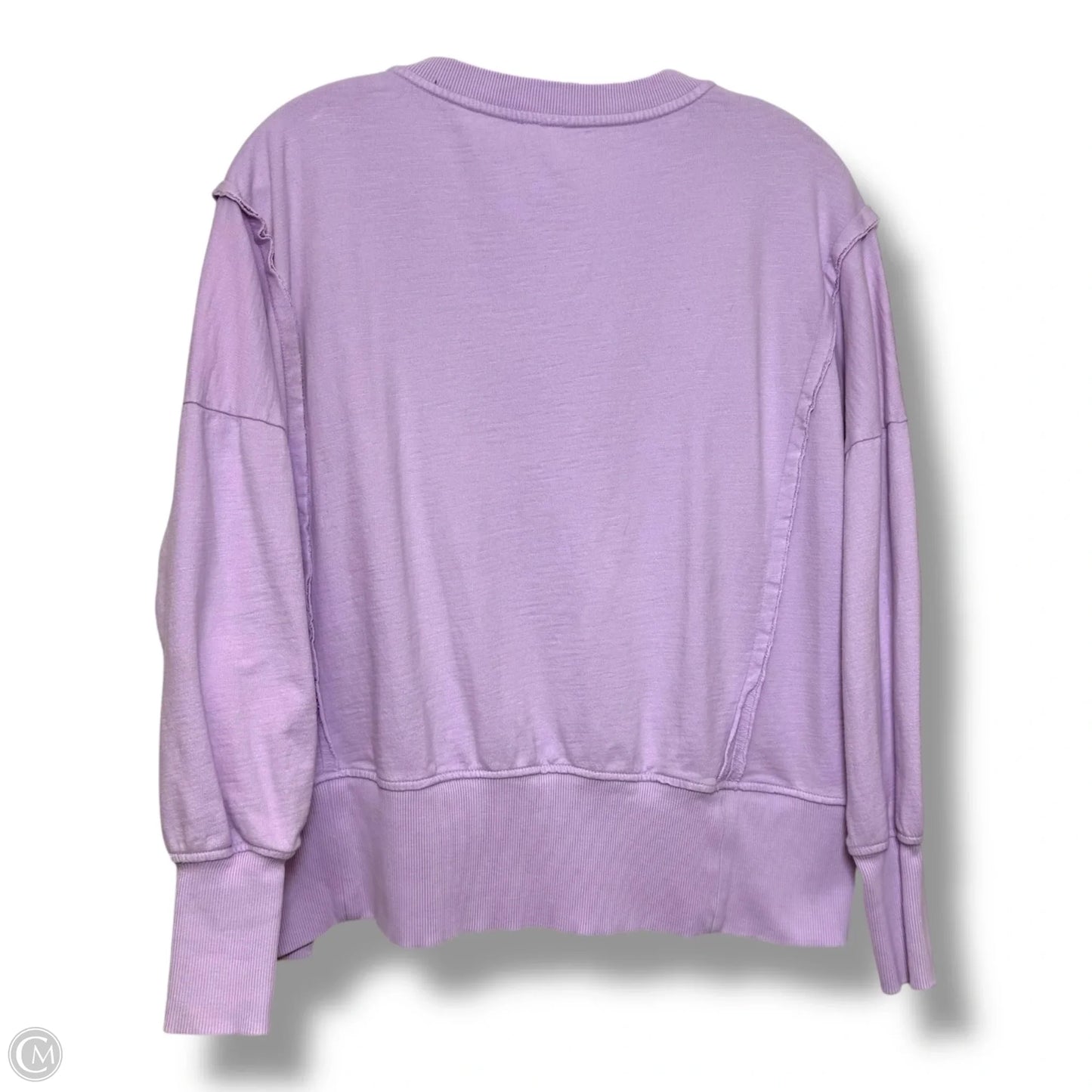 Top Long Sleeve By Pilcro In Purple, Size: Xs