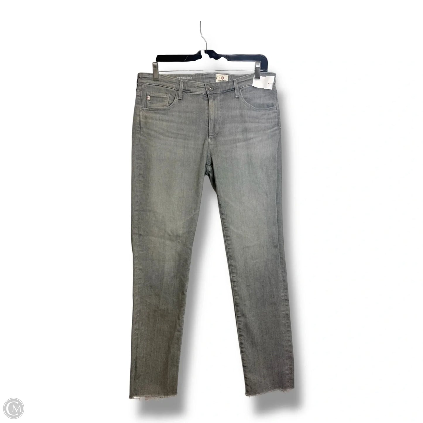 Jeans Straight By Adriano Goldschmied In Grey, Size: 12