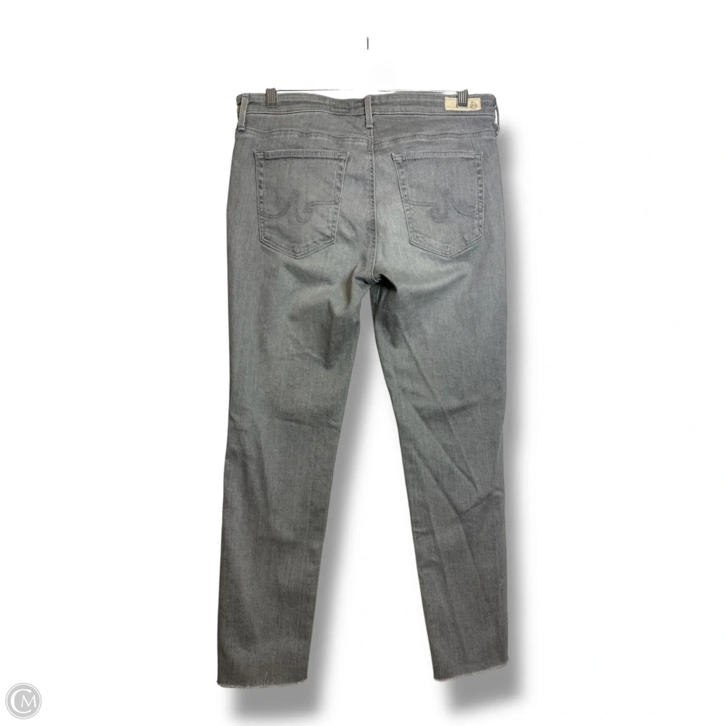 Jeans Straight By Adriano Goldschmied In Grey, Size: 12