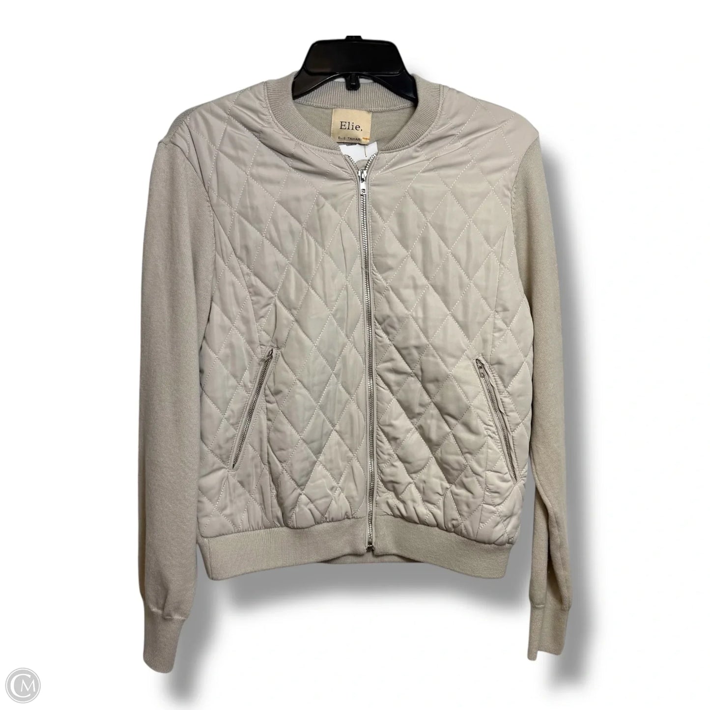 Jacket Other By Elie Tahari In Beige, Size: L
