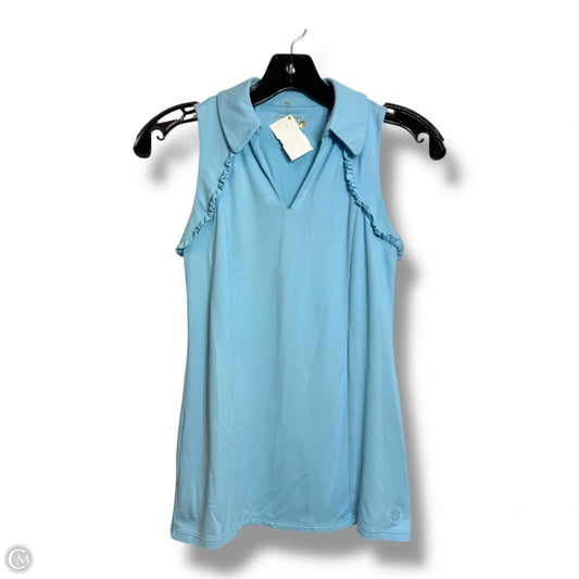 Top Sleeveless Designer By Lilly Pulitzer In Blue, Size: Xxs