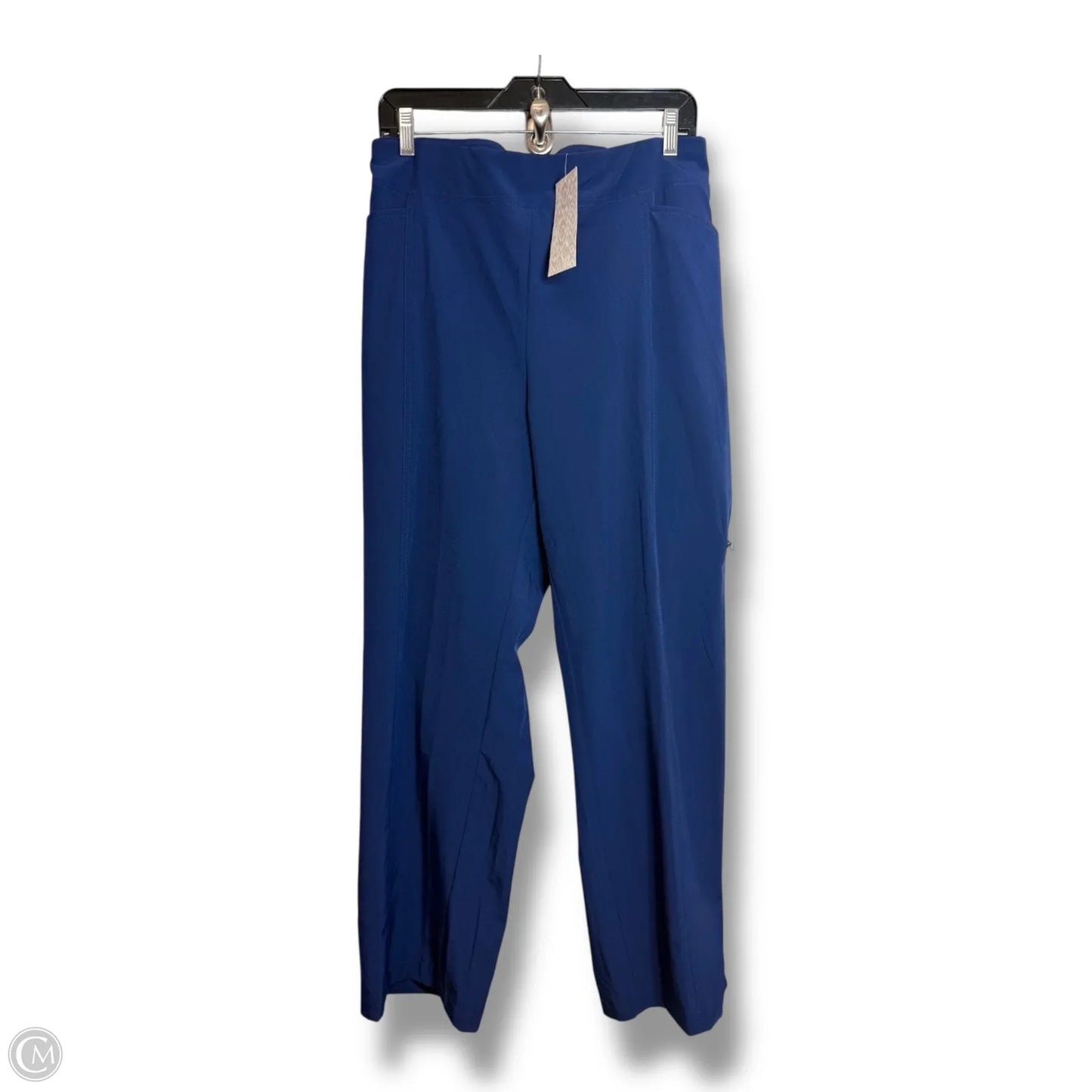 Athletic Pants By Chicos In Blue, Size: Xxl