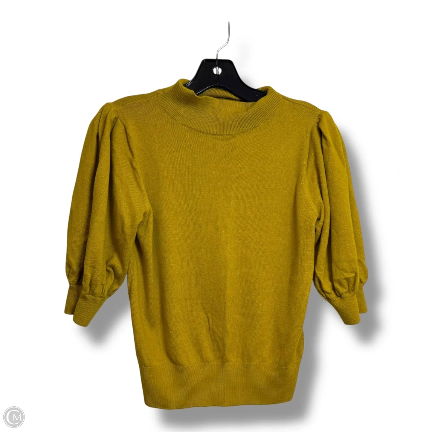 Sweater Short Sleeve By Leith In Chartreuse, Size: S
