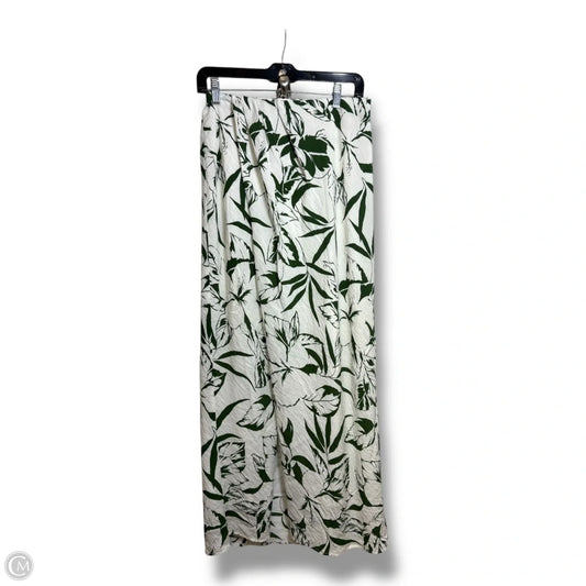 Skirt Midi By Abercrombie And Fitch In Green, Size: Xs