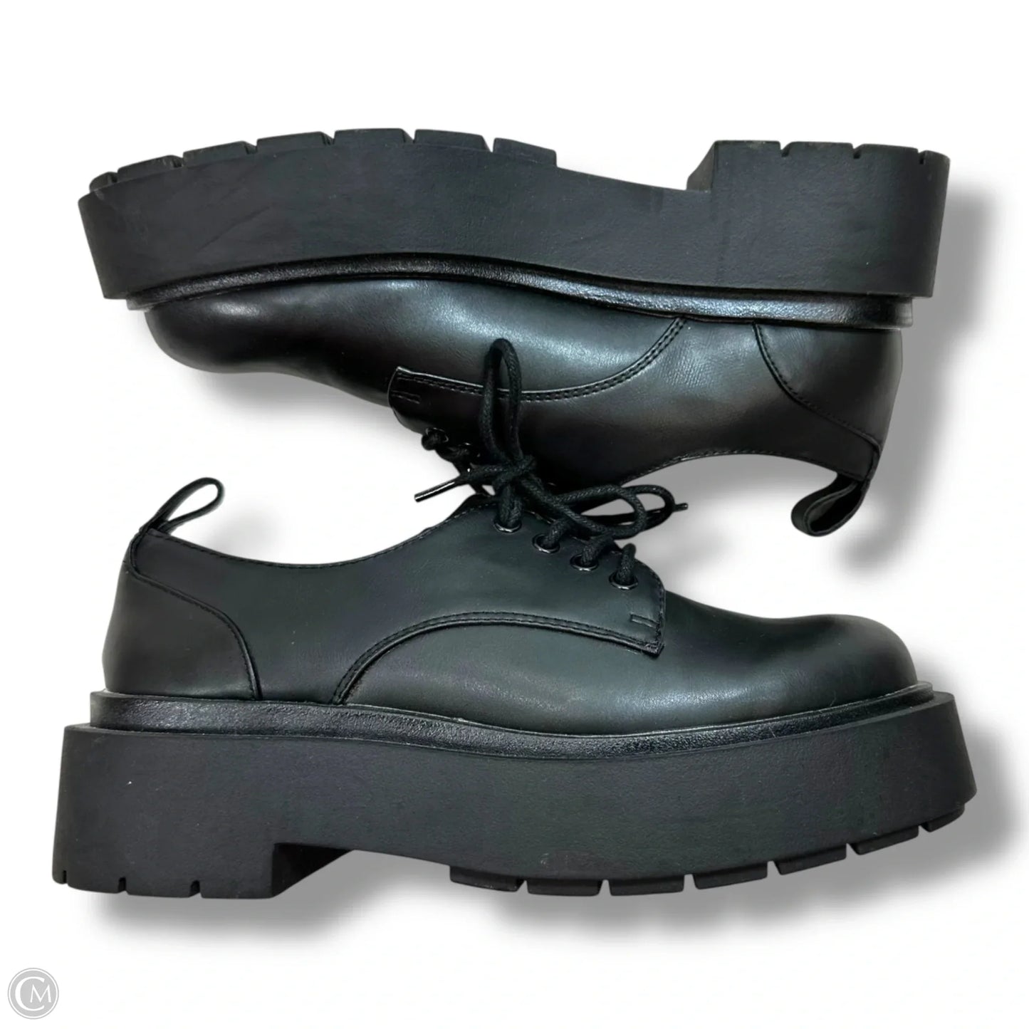 Shoes Flats By H&m In Black, Size: 7