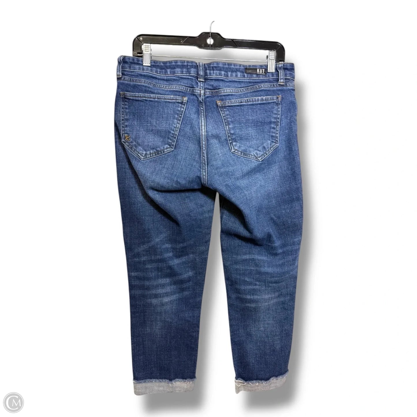 Jeans Boyfriend By Kut In Blue Denim, Size: 6