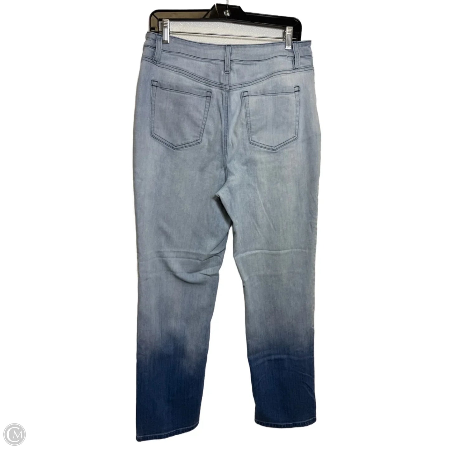 Jeans Straight By Inc In Blue Denim, Size: 12