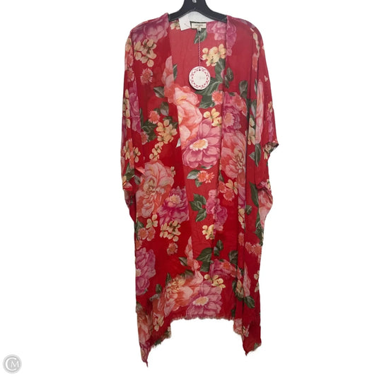 Kimono By Umgee In Floral Print, Size: M