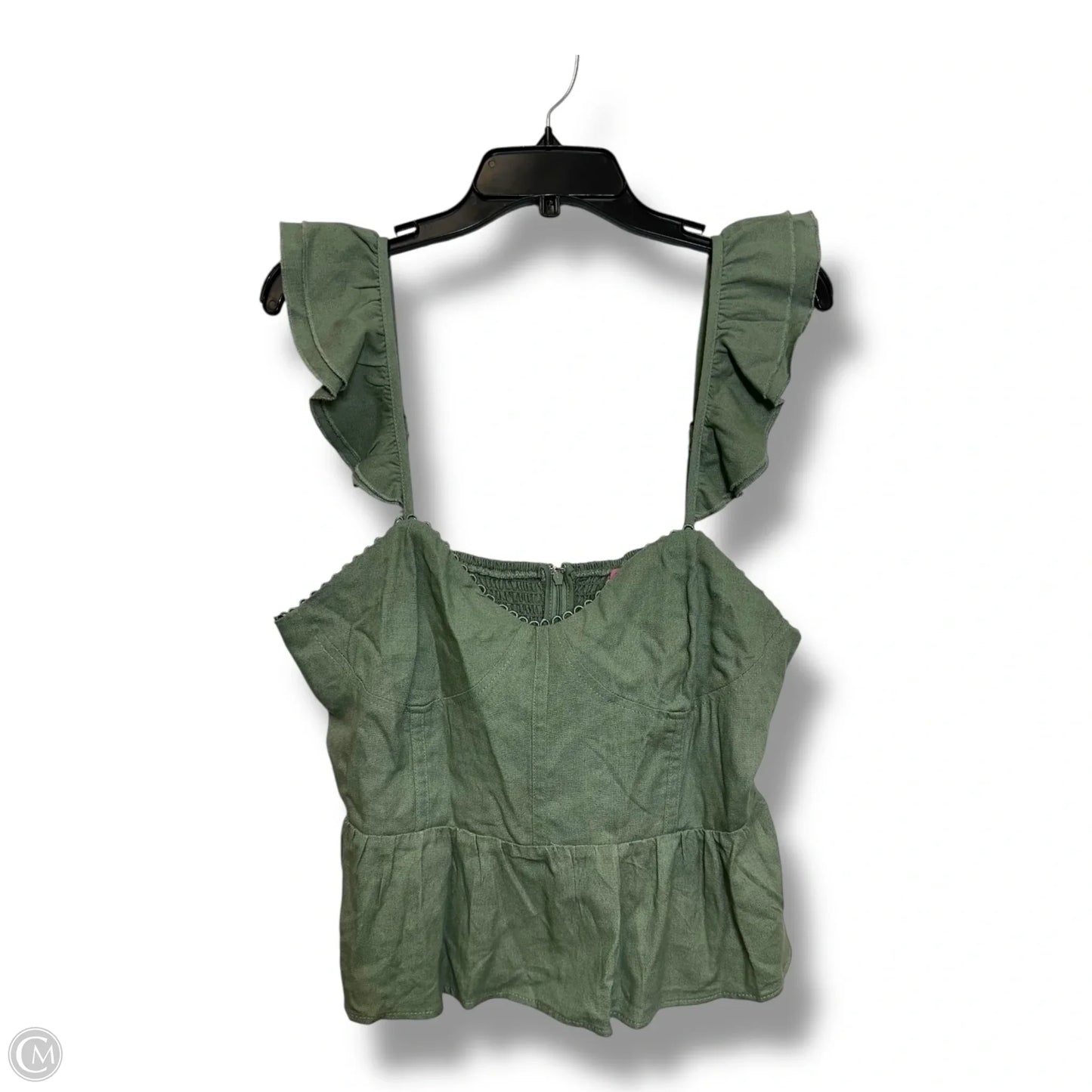 Tank Top By Miami In Green, Size: Xl