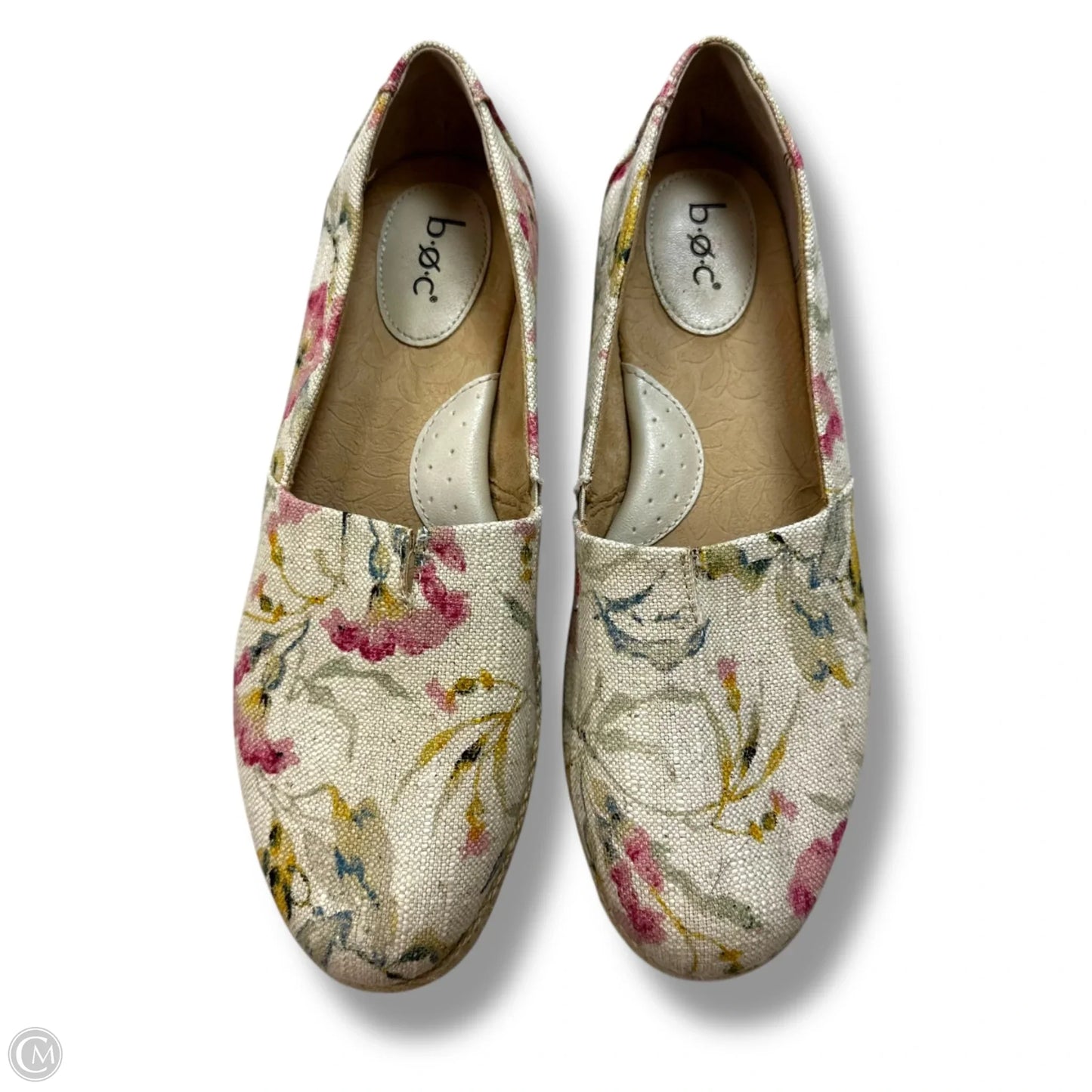 Shoes Flats By Boc In Floral Print, Size: 10