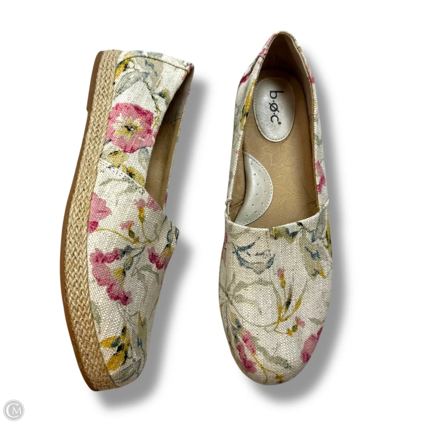 Shoes Flats By Boc In Floral Print, Size: 10