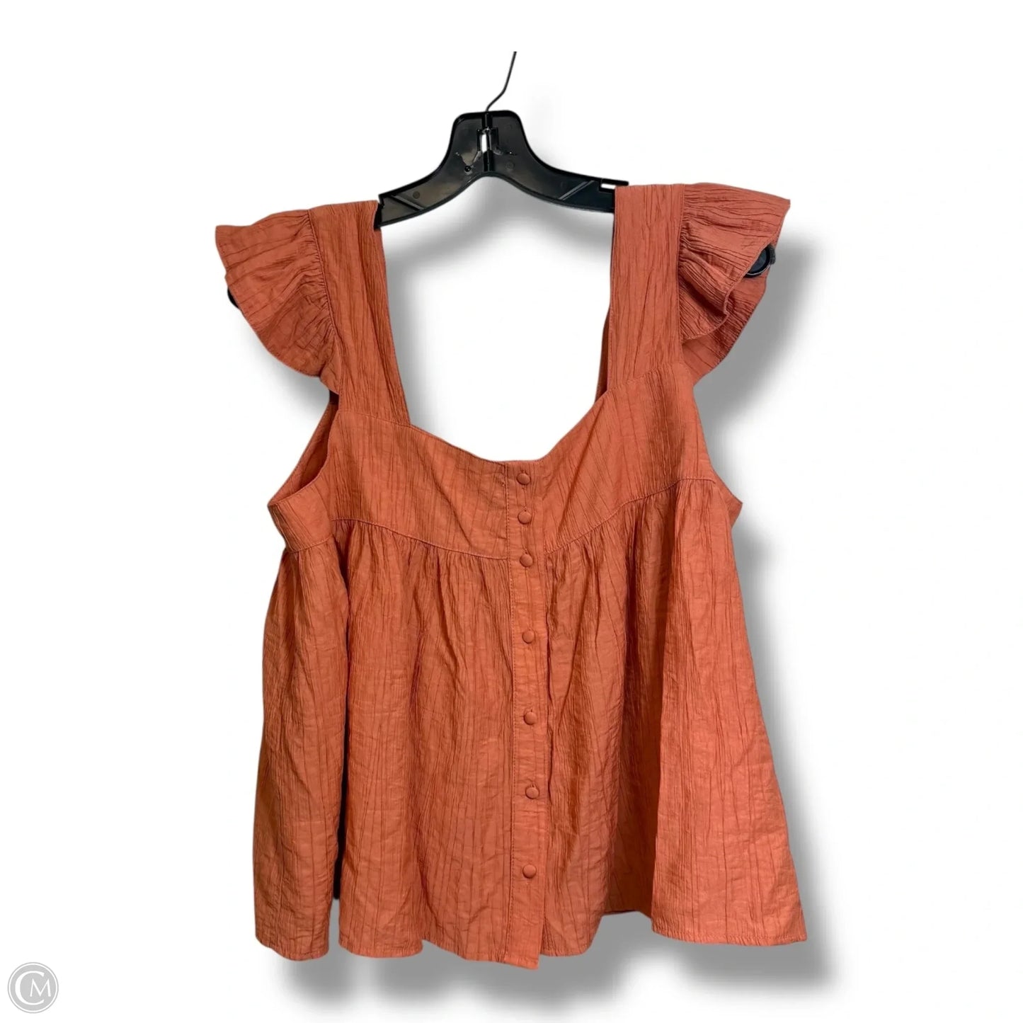 Tank Top By She + Sky In Coral, Size: L
