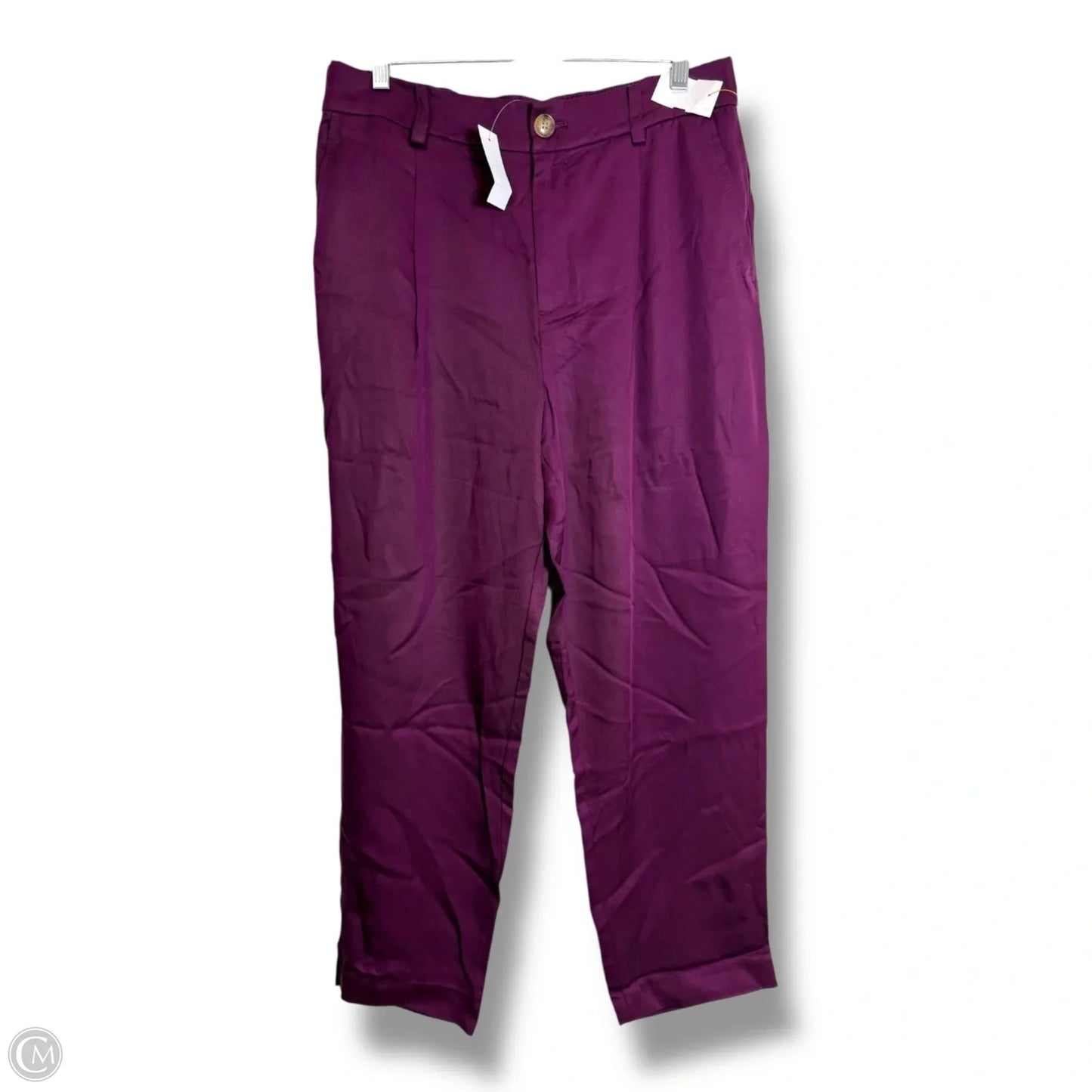 Pants Chinos & Khakis By Loft In Purple, Size: 10