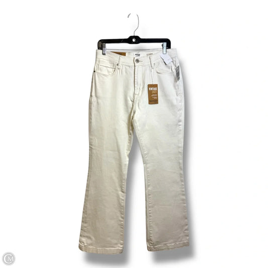 Jeans Flared By Kensie In White, Size: 8