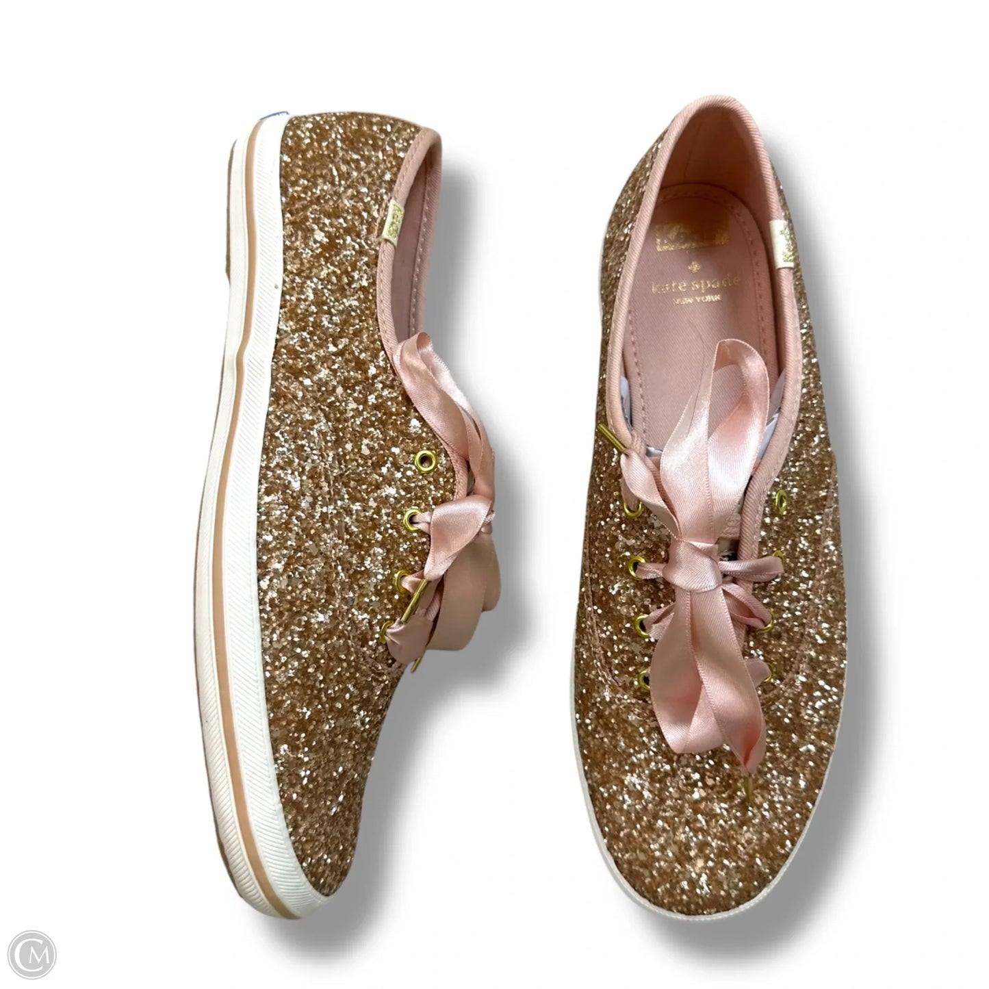 Shoes Sneakers By Keds In Gold, Size: 9.5