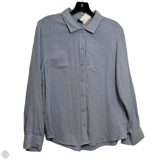 Top Long Sleeve By Splendid In Blue, Size: S