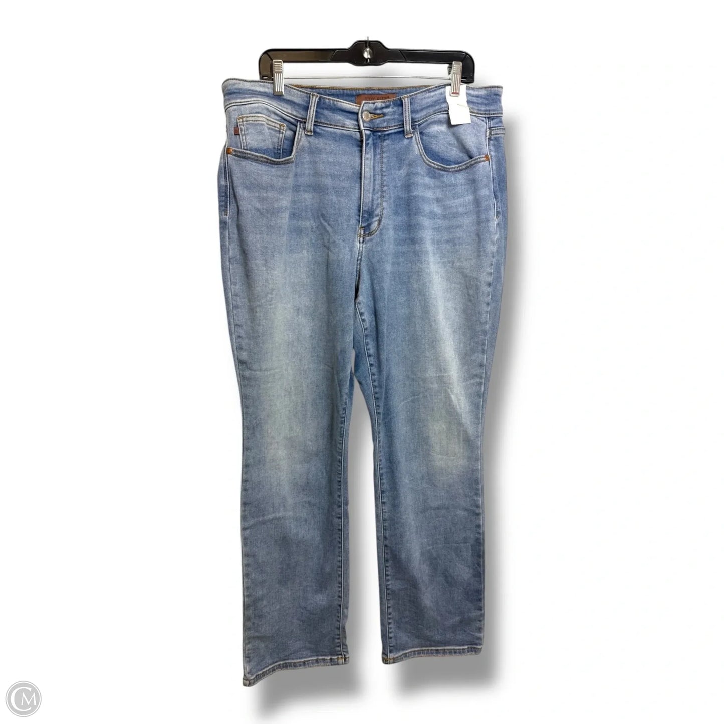 Jeans Wide Leg By Kut In Blue Denim, Size: 14