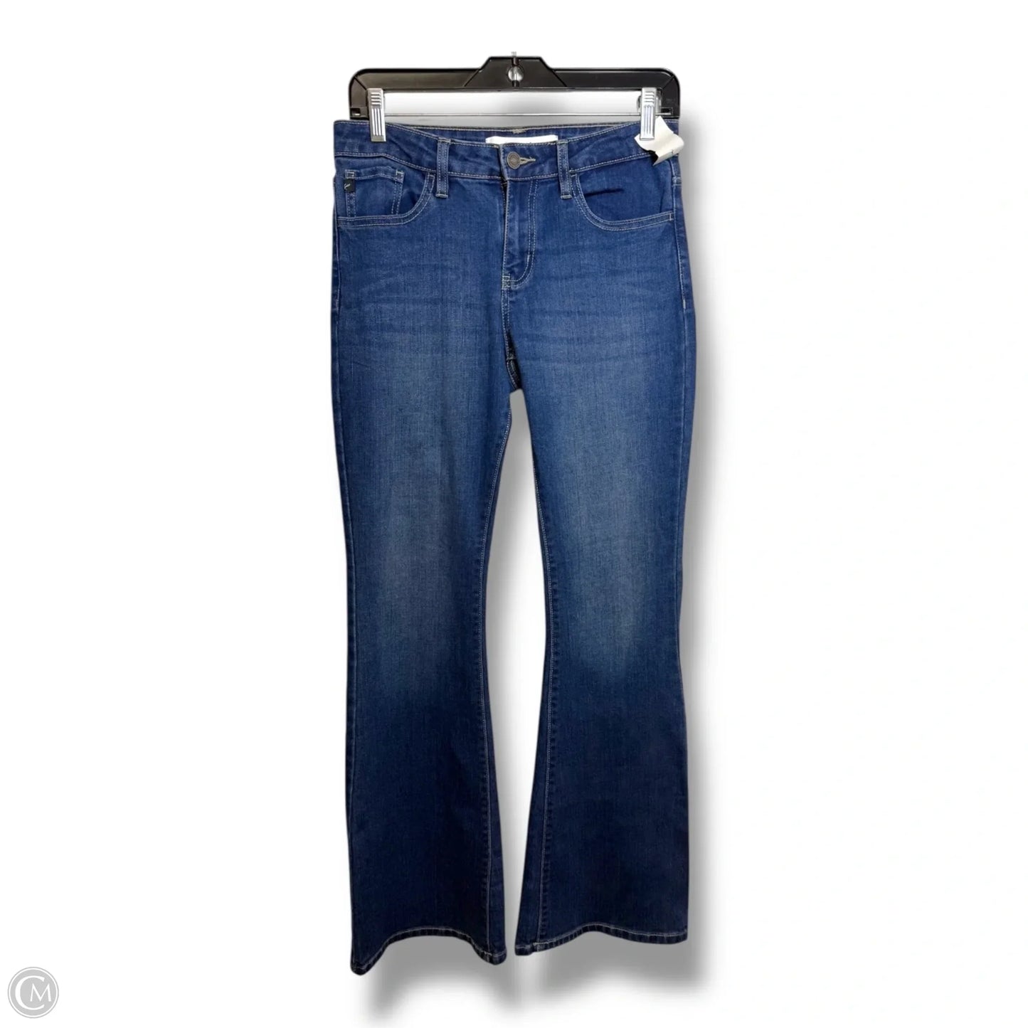 Jeans Flared By Kancan In Blue Denim, Size: 5