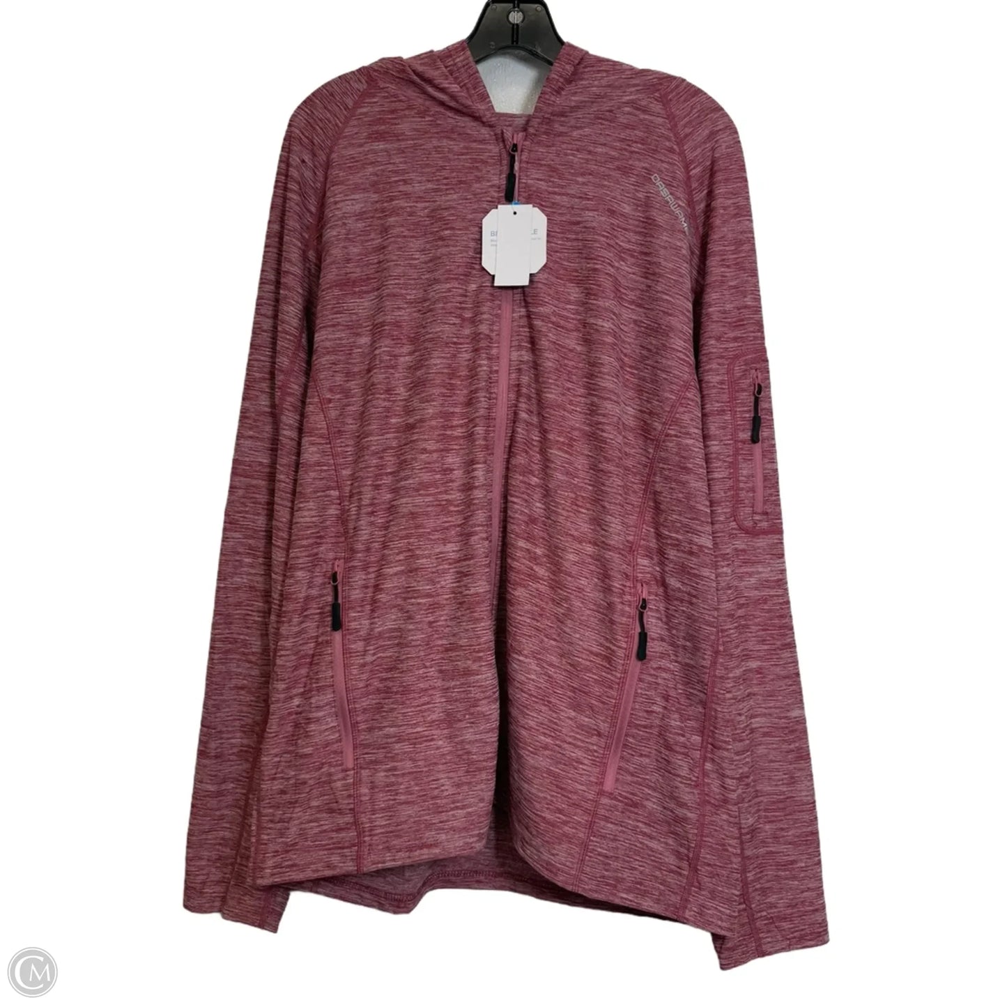 Athletic Jacket By Cme In Red, Size: Xl