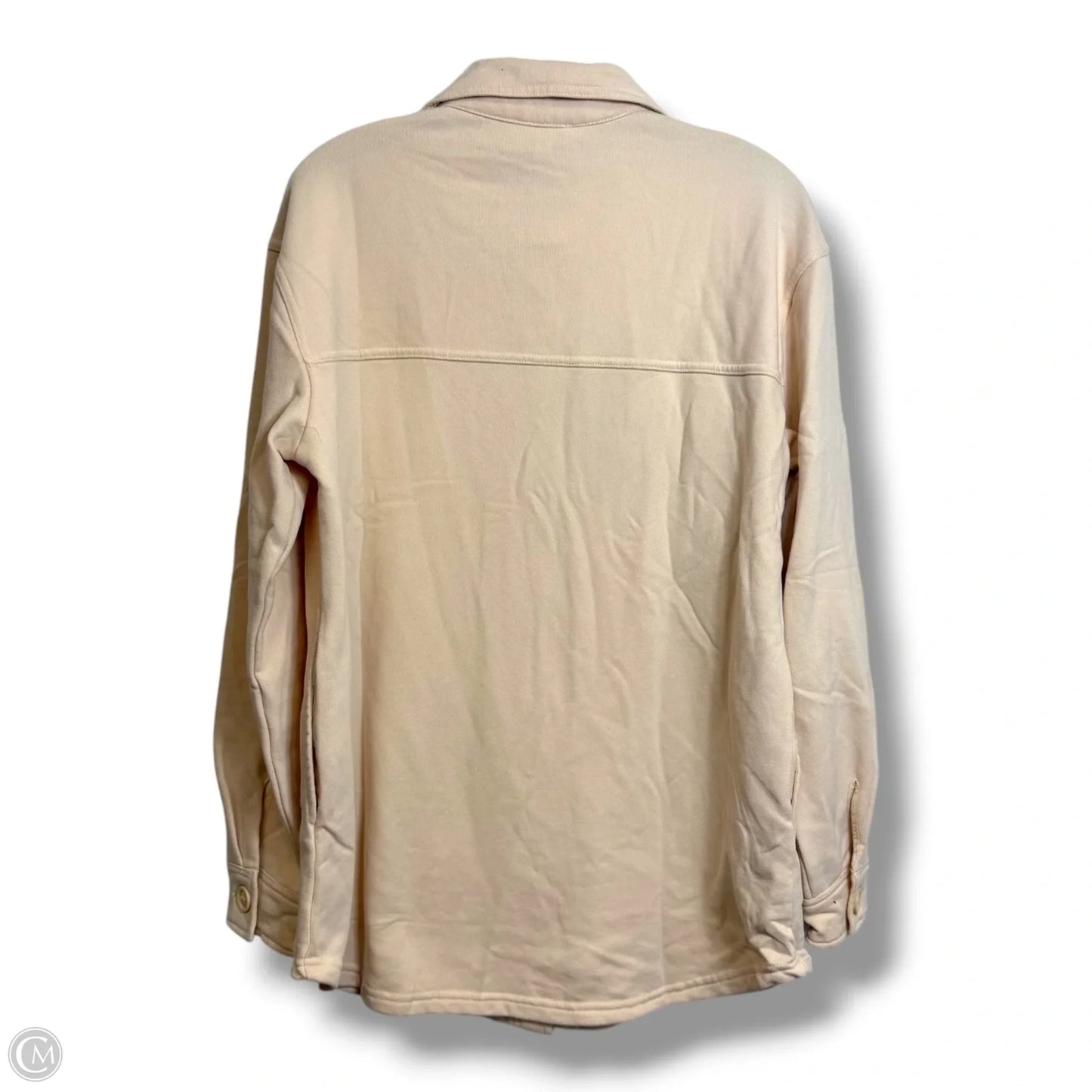 Jacket Shirt By Cmf In Ivory, Size: S