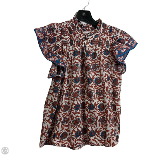 Top Short Sleeve By House Of Harlow In Multi-colored, Size: M