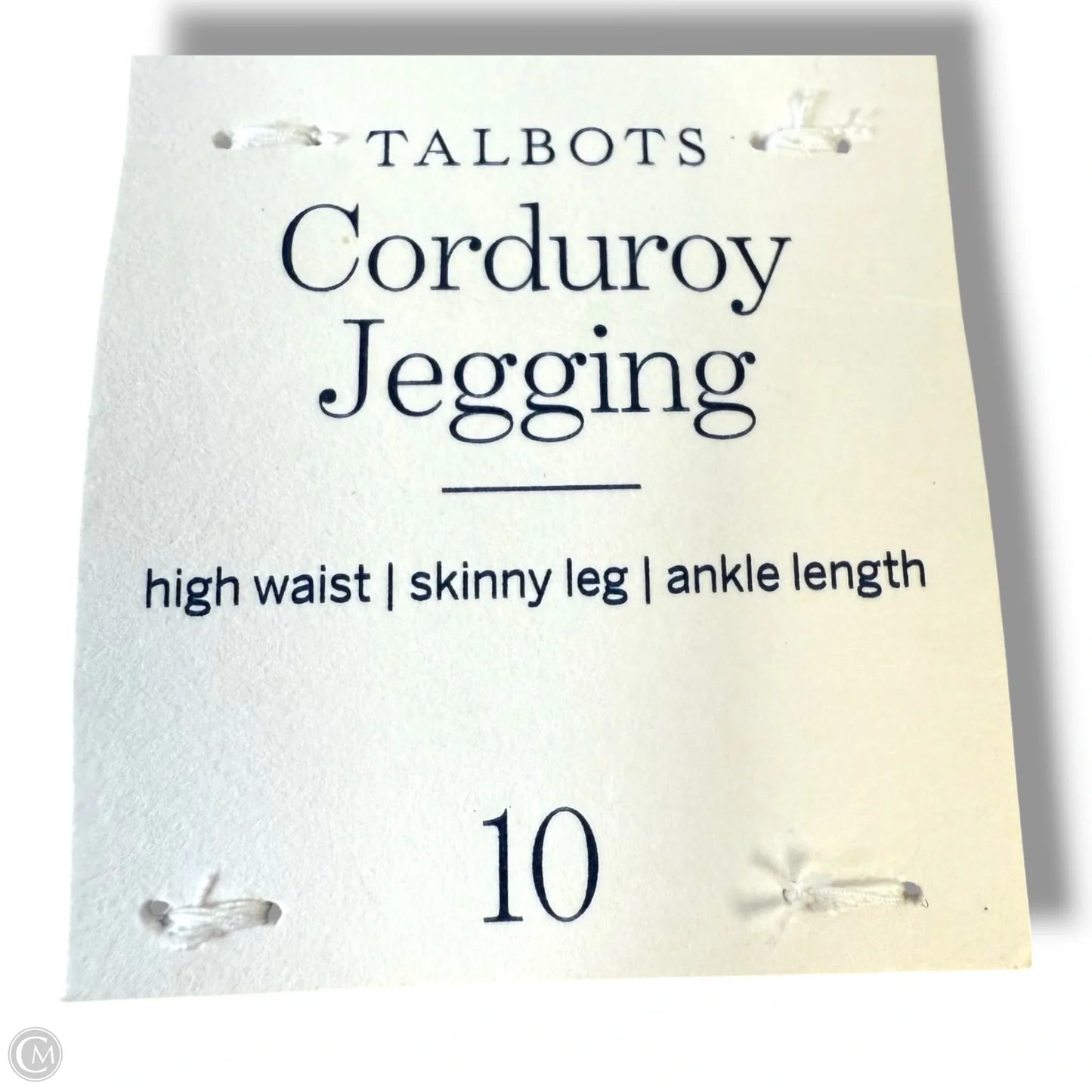 Pants Corduroy By Talbots In Tan, Size: 10