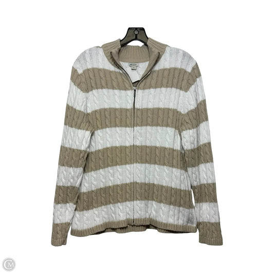 Sweater By L.l. Bean In Tan, Size: 1x