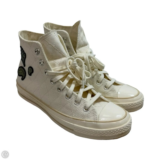 Shoes Sneakers By Converse In Ivory, Size: 9