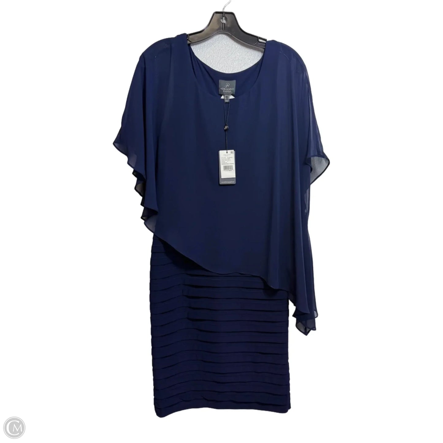 Dress Party Short By Adrianna Papell In Navy, Size: 6