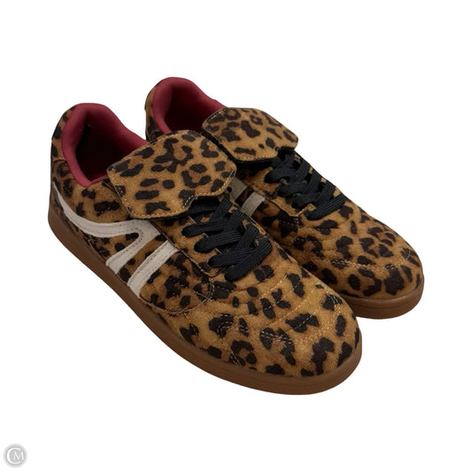 Shoes Sneakers By Steve Madden In Animal Print, Size: 7