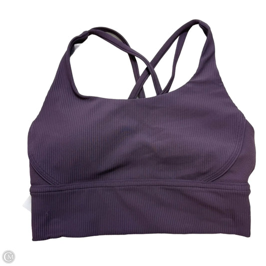 Athletic Bra By Lululemon In Purple, Size: S