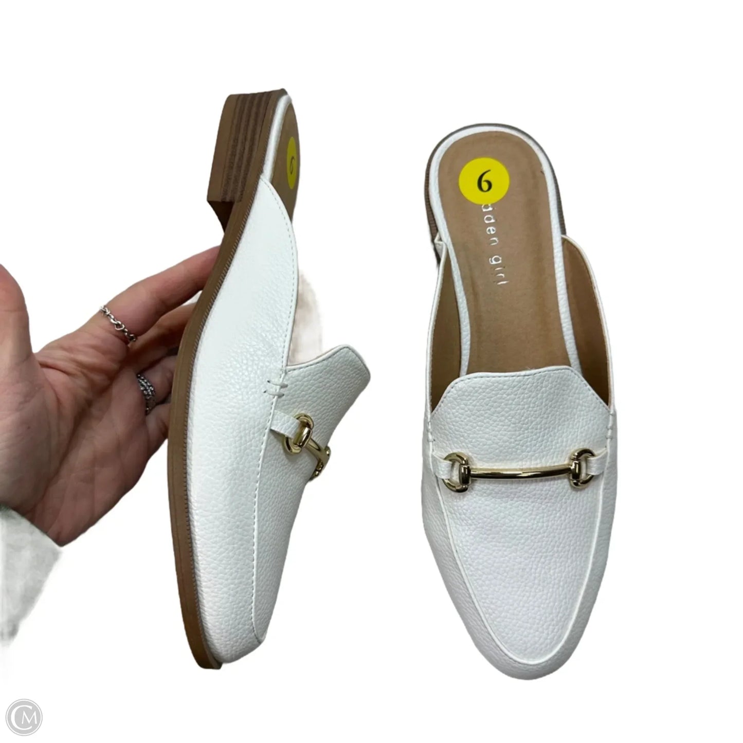 Shoes Flats By Madden Girl In White, Size: 9