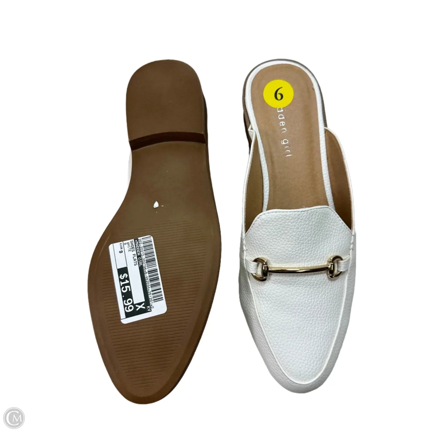 Shoes Flats By Madden Girl In White, Size: 9