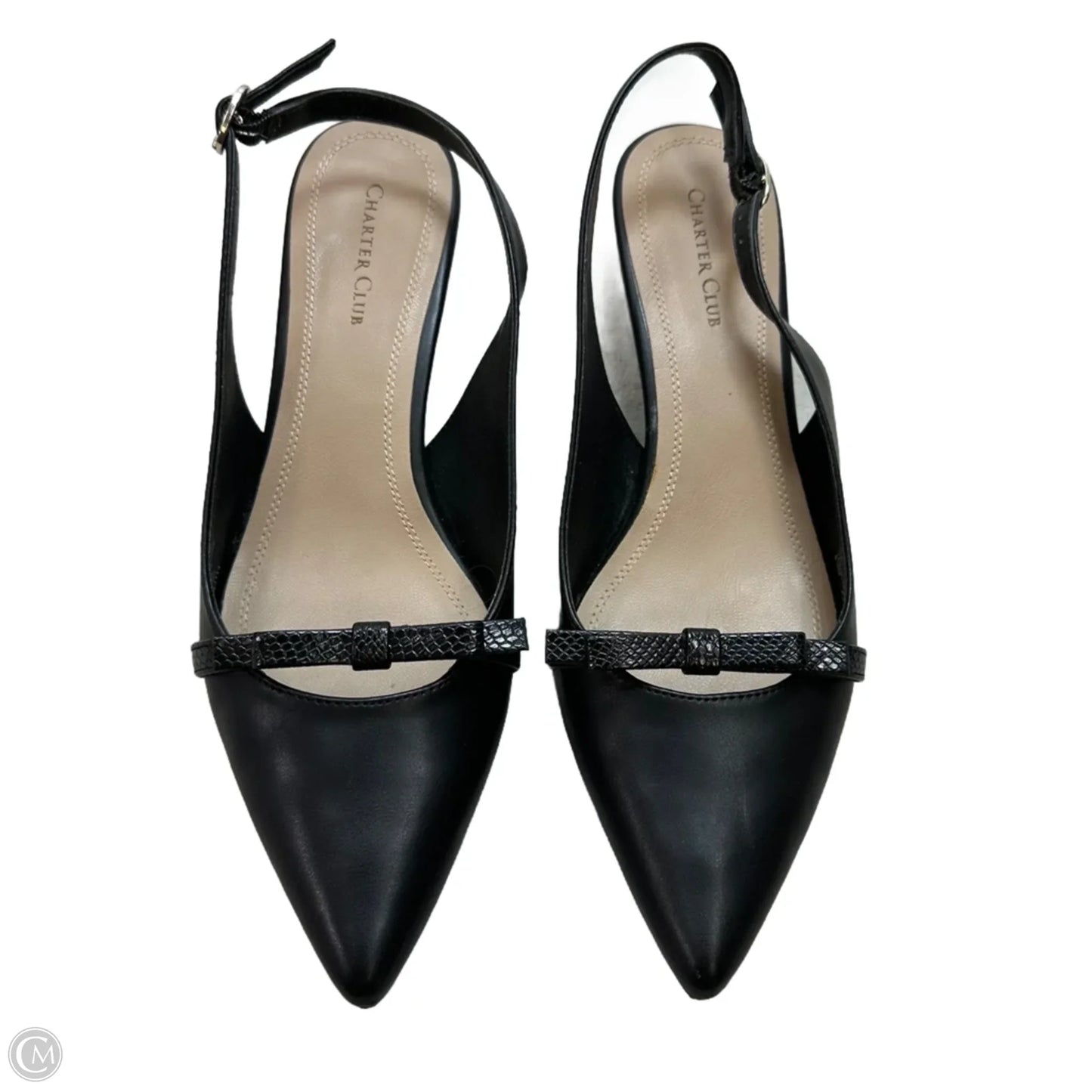 Shoes Heels Kitten By Charter Club In Black, Size: 8.5