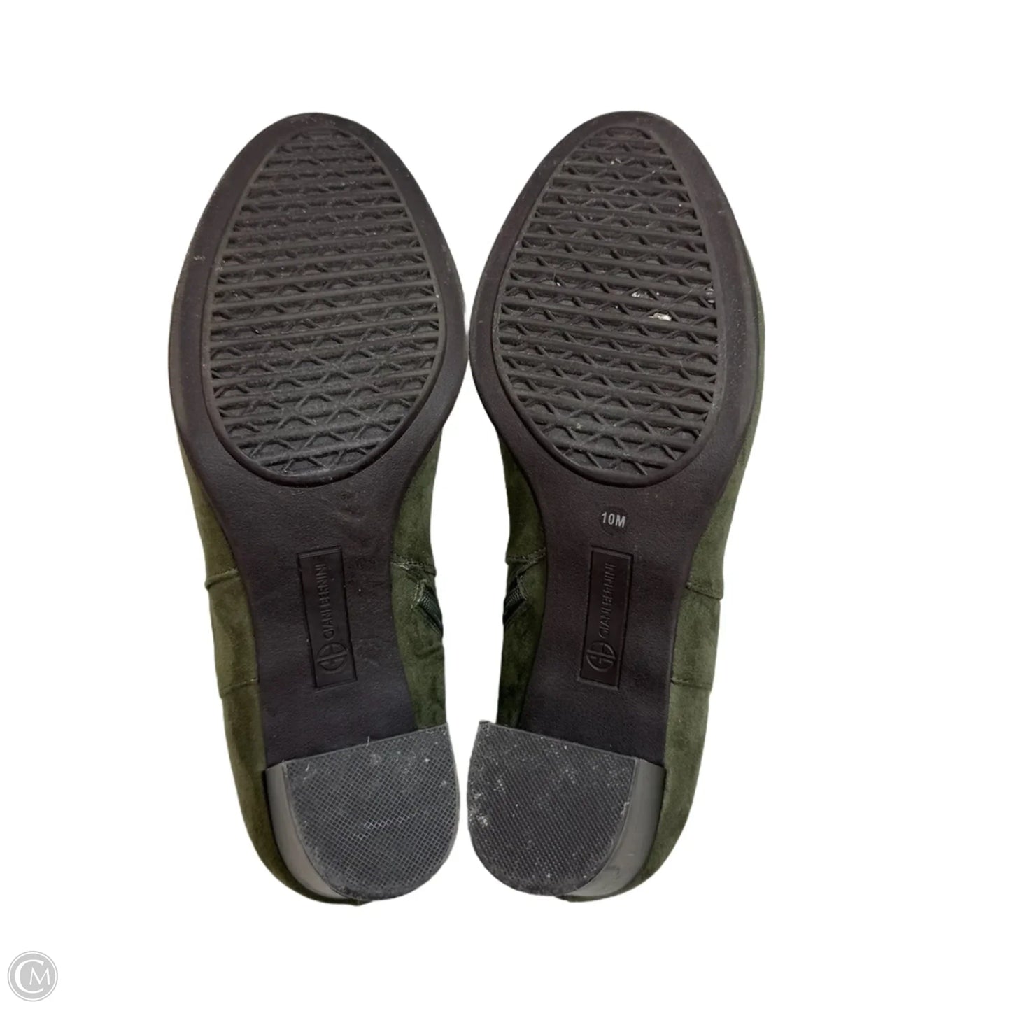 Boots Ankle Heels By Giani Bernini In Green, Size: 10