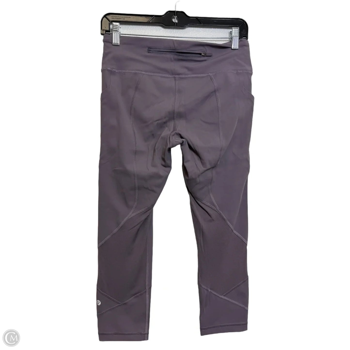 Athletic Capris By Lululemon In Purple, Size: 6