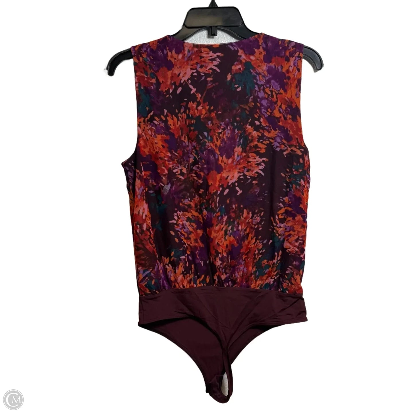 Bodysuit By White House Black Market In Maroon, Size: M