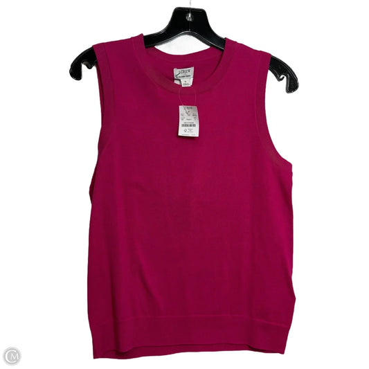 Top Sleeveless By J. Crew In Pink, Size: S