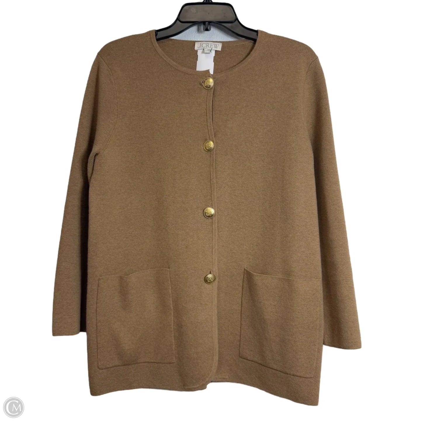 Cardigan By J. Crew In Tan, Size: S