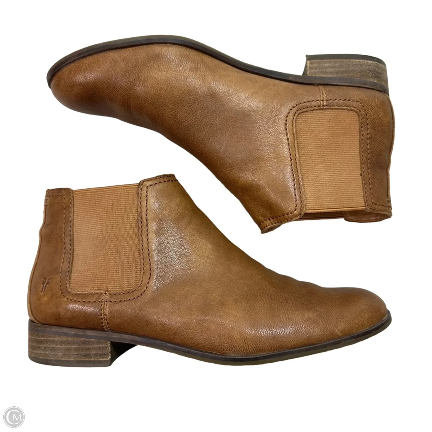 Boots Designer By Frye In Tan, Size: 8